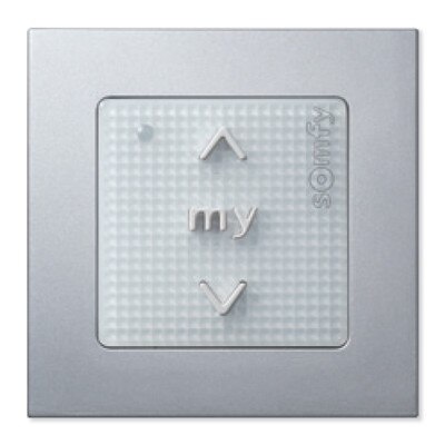 Somfy Smoove Frame, Silver Matte